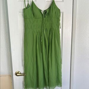 BCBG Paris Vibrant Green Midi Dress